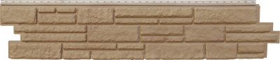 Панель фасадная Grand Line ЯФАСАД Алтайский камень янтарь